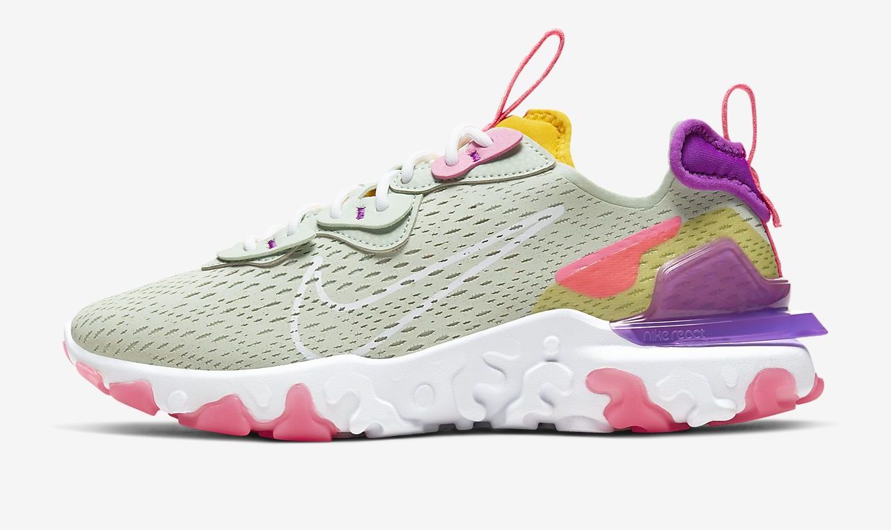 Nike React Vision Pistachio Frost purple