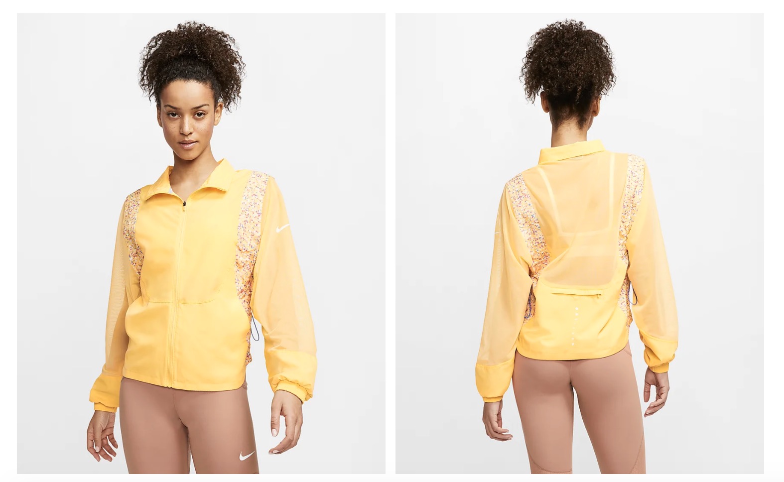 Nike Running Jacket Topaz Gold