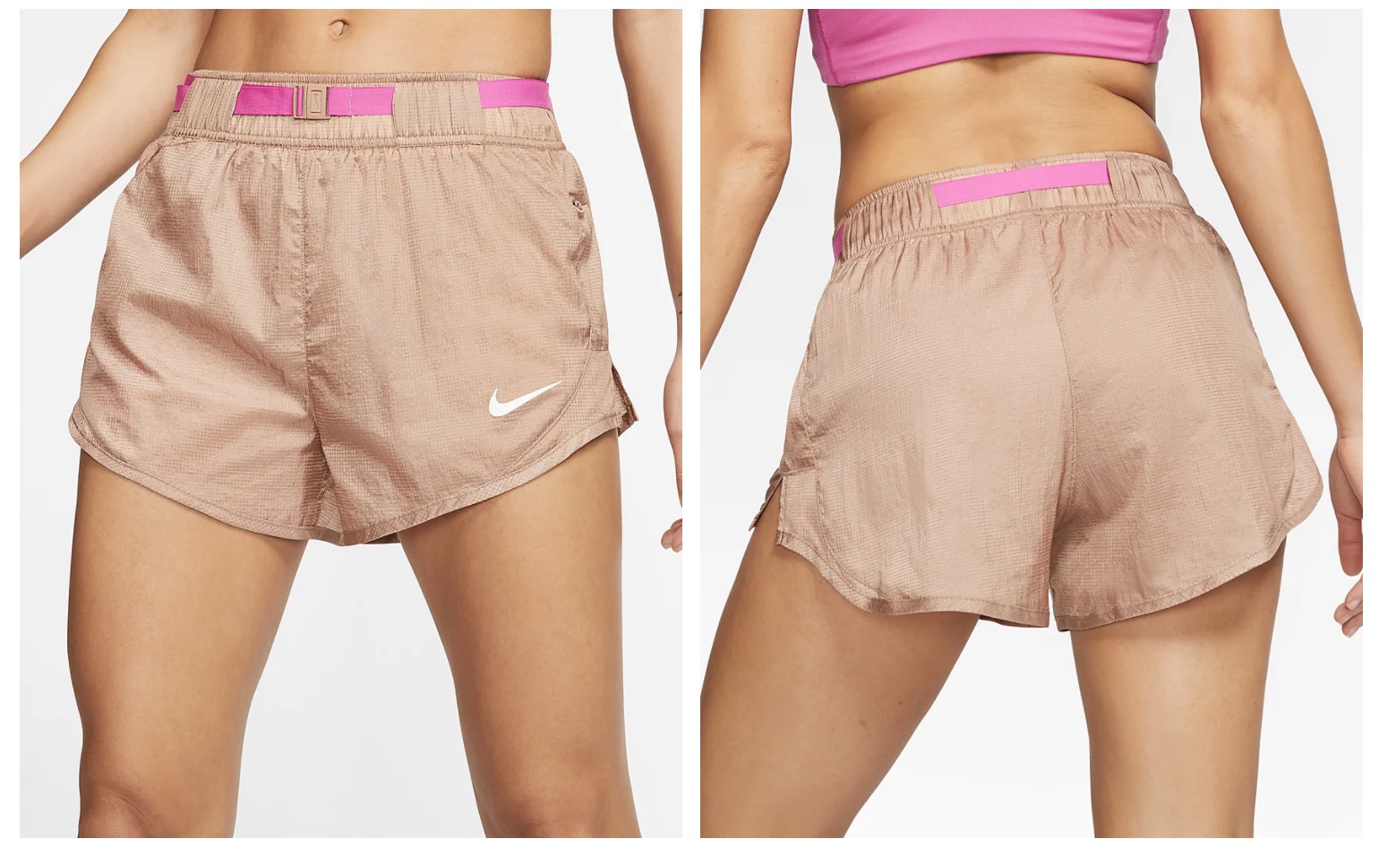 Nike Running Shorts Icon Clash Deser Dust