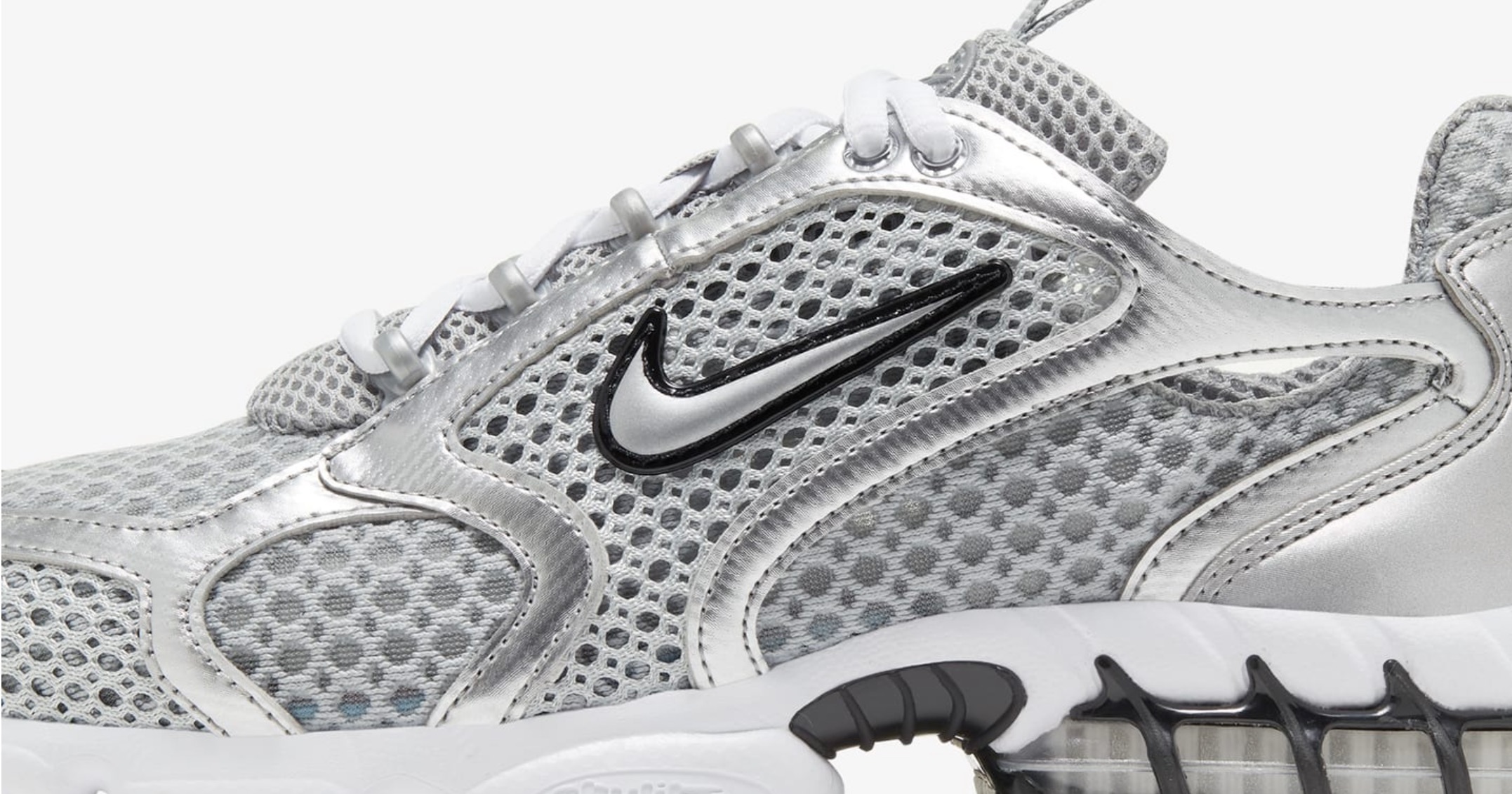 Nike air-zoom-spiridon-cage-2 metallic silver