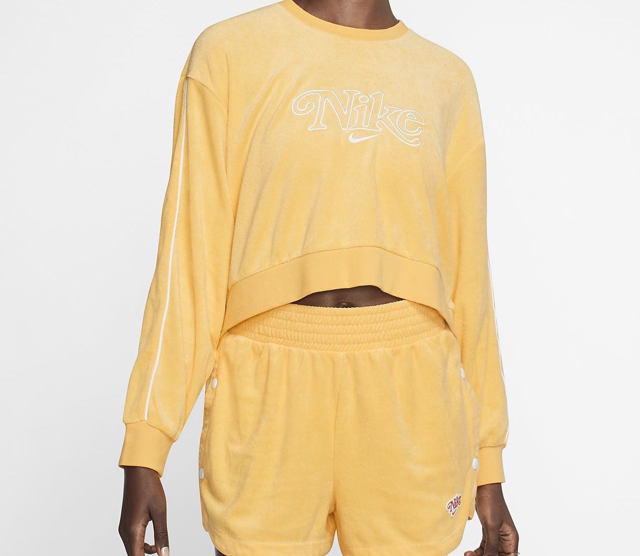 Nike sportswear crew orange