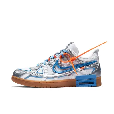 Off-White x Nike Rubber Dunk Silver