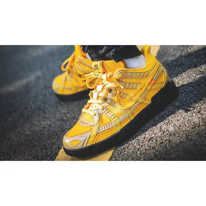 Off-White x Nike Rubber Dunk University Gold | Where To Buy