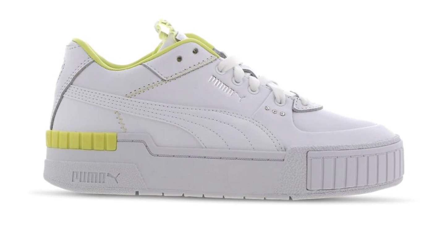 Puma Cali Sport White Yellow