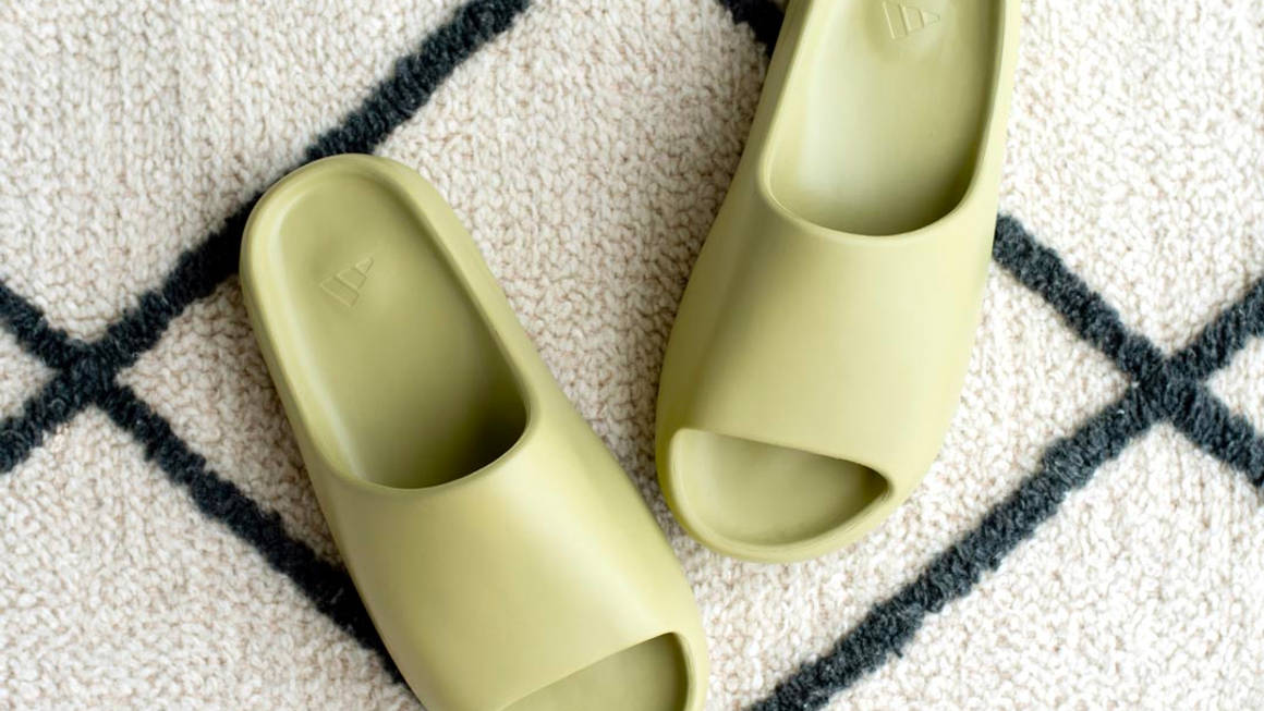resin yeezy slide