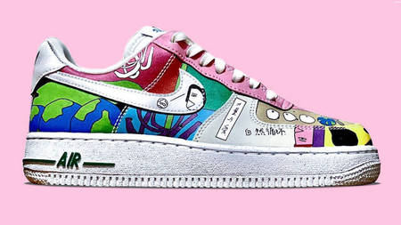 The Ruohan Wang x Nike Air Force 1 Displays The Artists Signature Style
