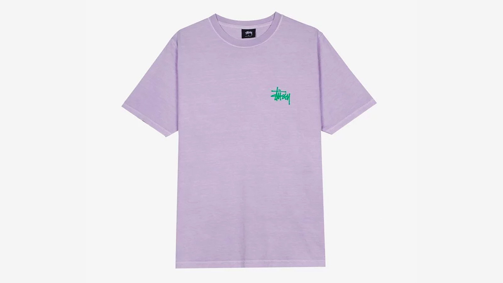 Stussy Basic Pig.Dyed Tee purple