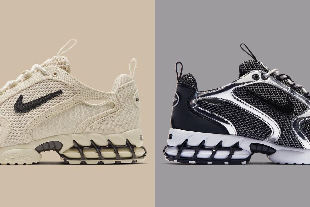 Stüssy x Nike Air Zoom Spiridon Cage 2