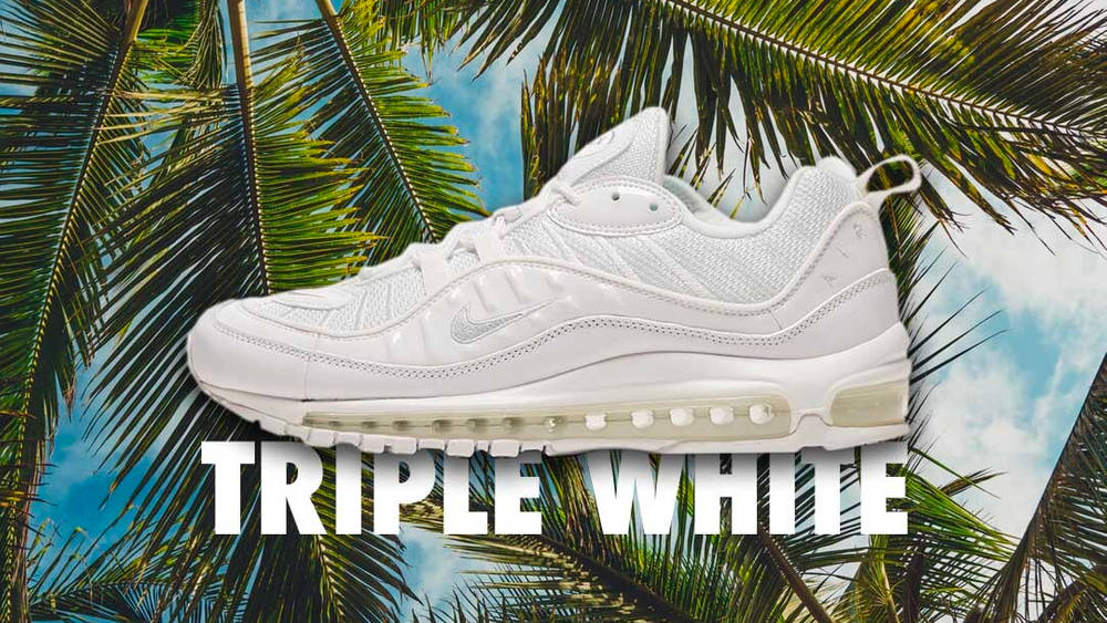 12 of the Freshest Triple White Trainers That Are Now on Sale 12 of the Freshest Triple White Trainers That Are Now on Sale
