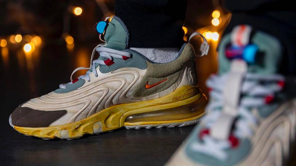 Image via hanzuying Travis Scott x Nike Air Max 270 React "Cactus Jack"