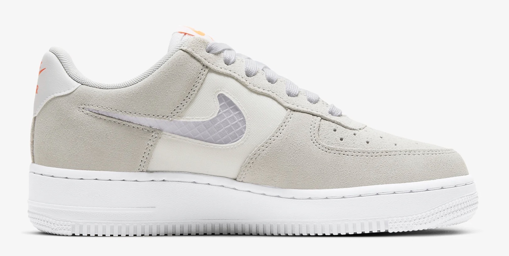 The Latest Nike Air Force 1 Is Nothing But Premium In Platinum And Hyper Crimson 2