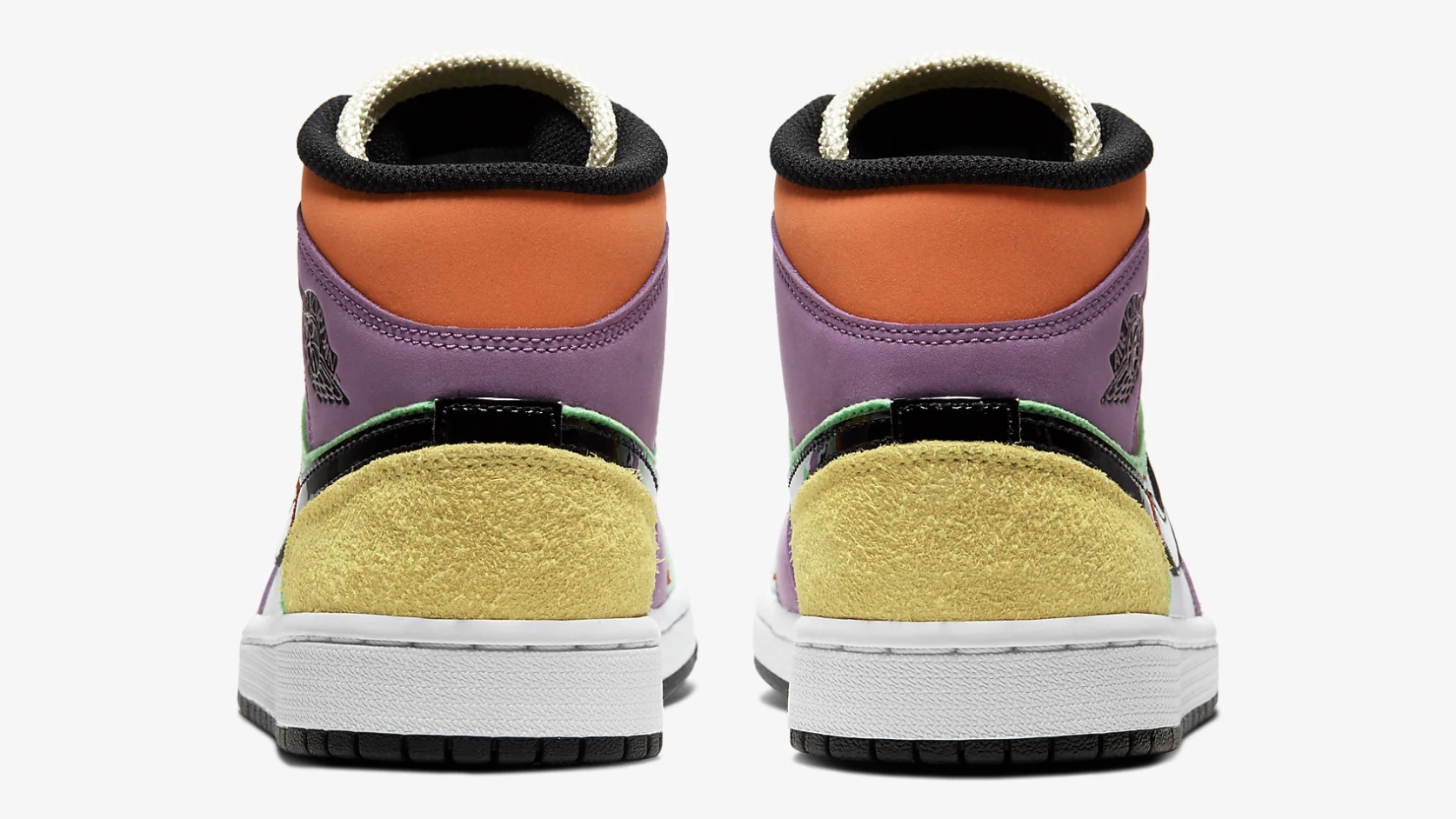 Jordan 1 mid on sale colorful