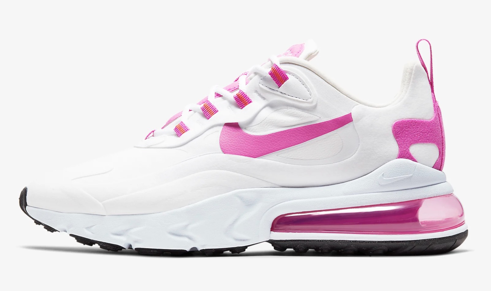 This Minimal Fire Pink & White Air Max 270 React Just Landed At Nike 5