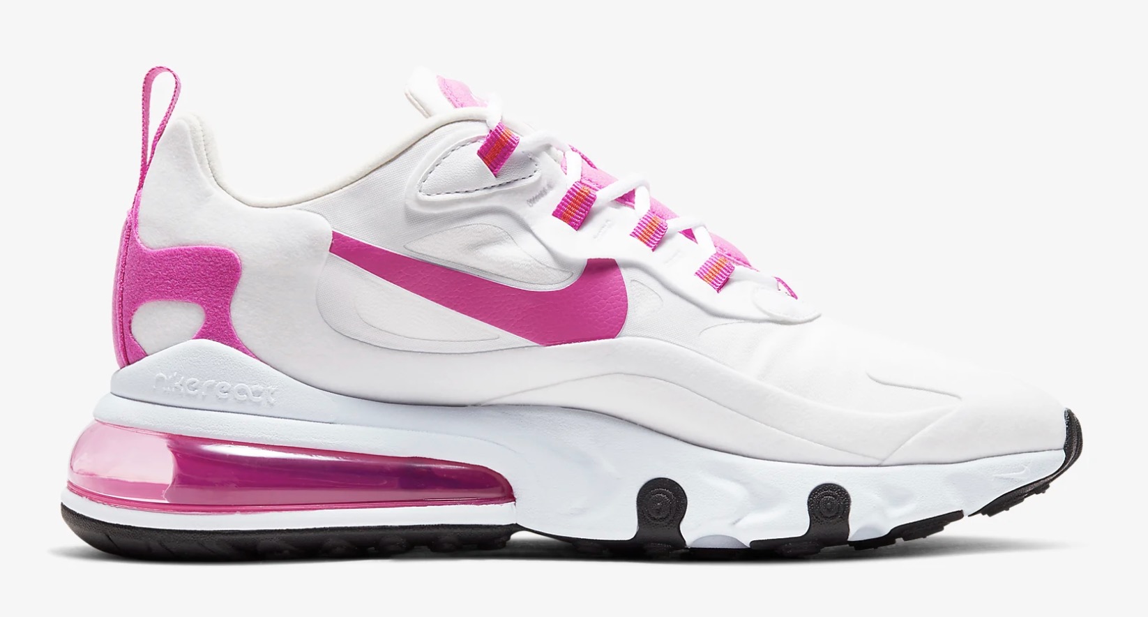 This Minimal Fire Pink & White Air Max 270 React Just Landed At Nike 5