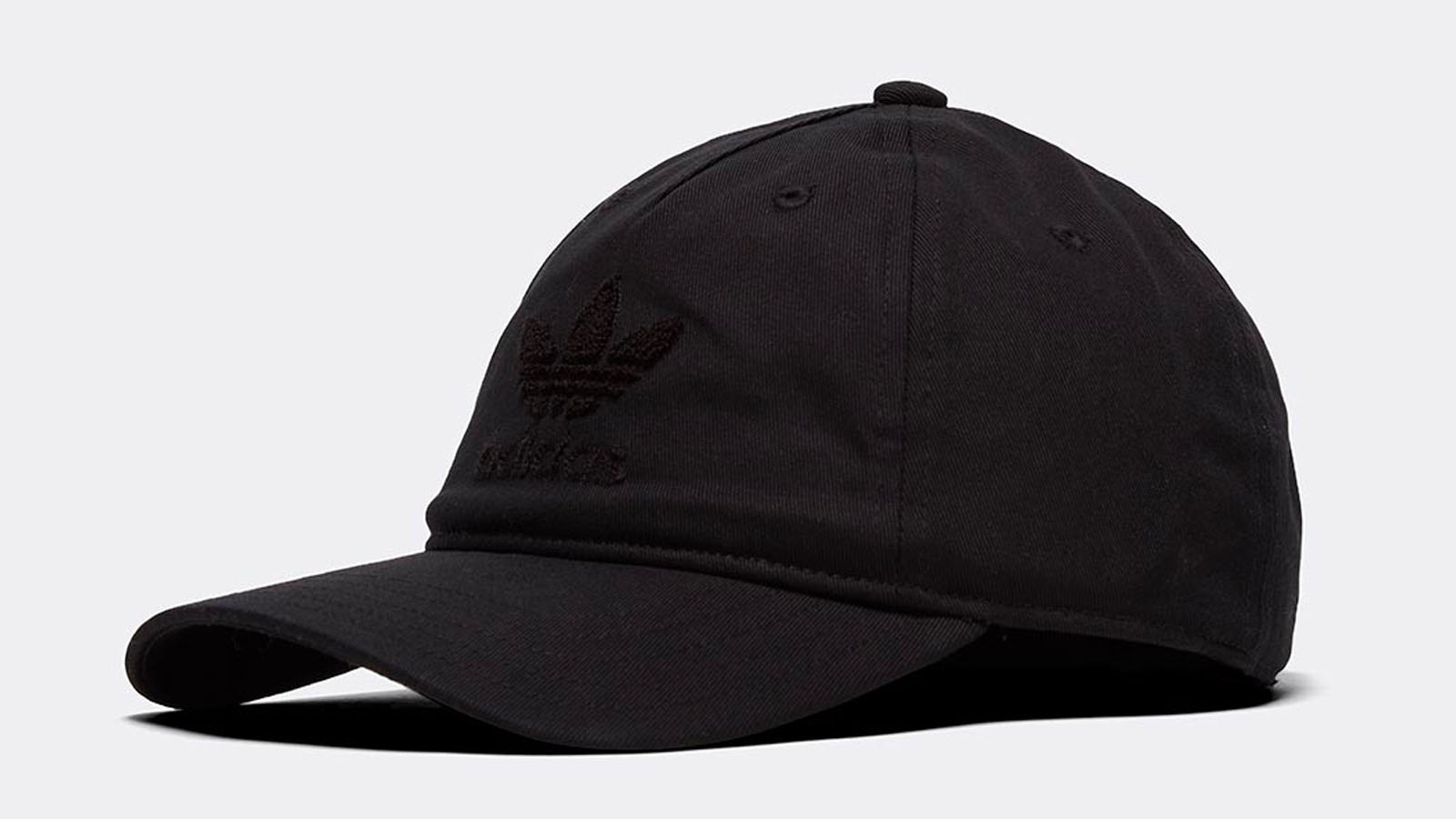 Triple black adidas cap