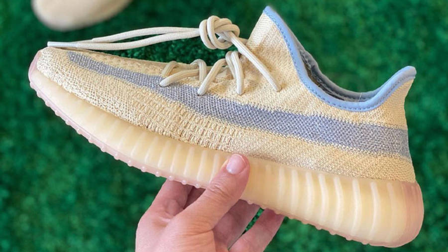 yeezy 350 v2 linen reflective