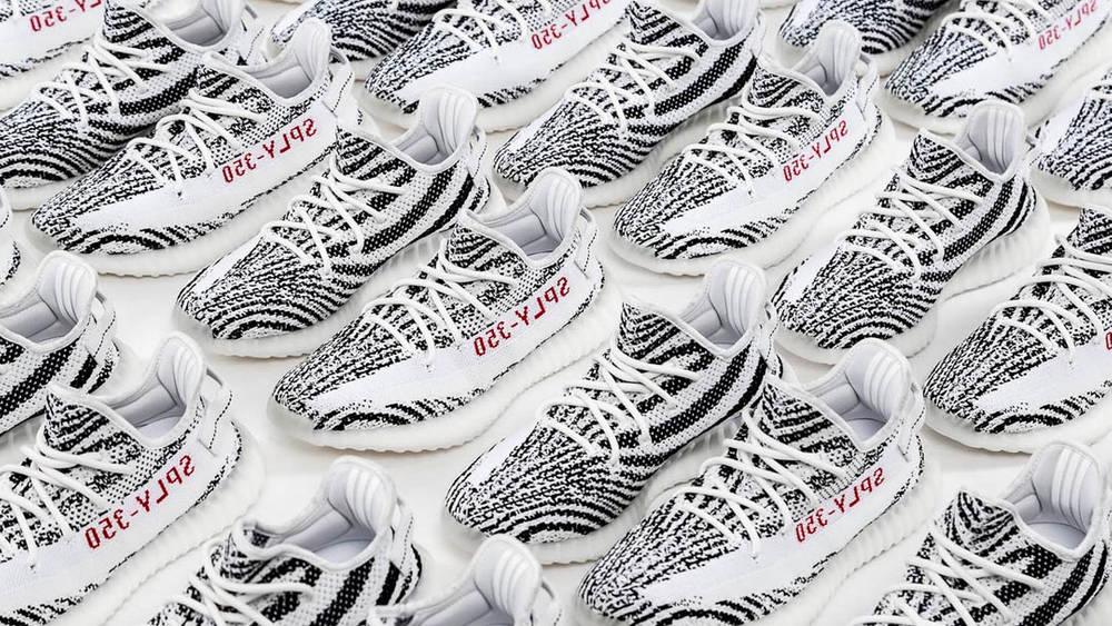 Image via HBX Yeezy Boost 350 V2 "Zebra"
