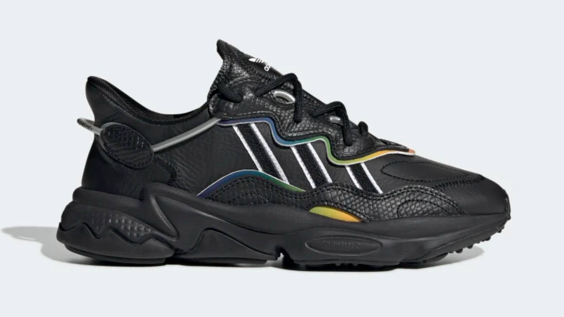 adidas ozweego black leather