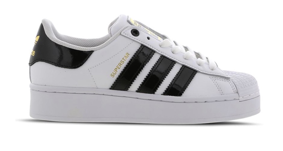 adidas Superstar Bold white black