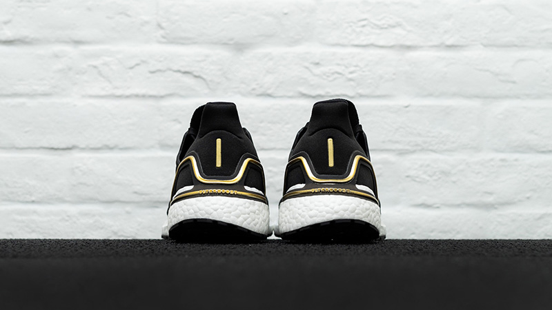 adidas Ultra Boost 20 Black Gold EE43931 back