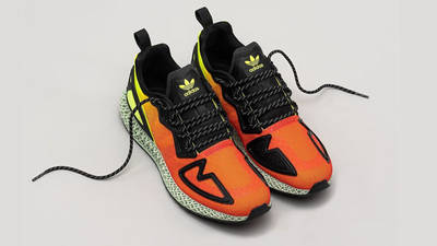 adidas ZX 2K 4D Solar Yellow Red Lifestyle