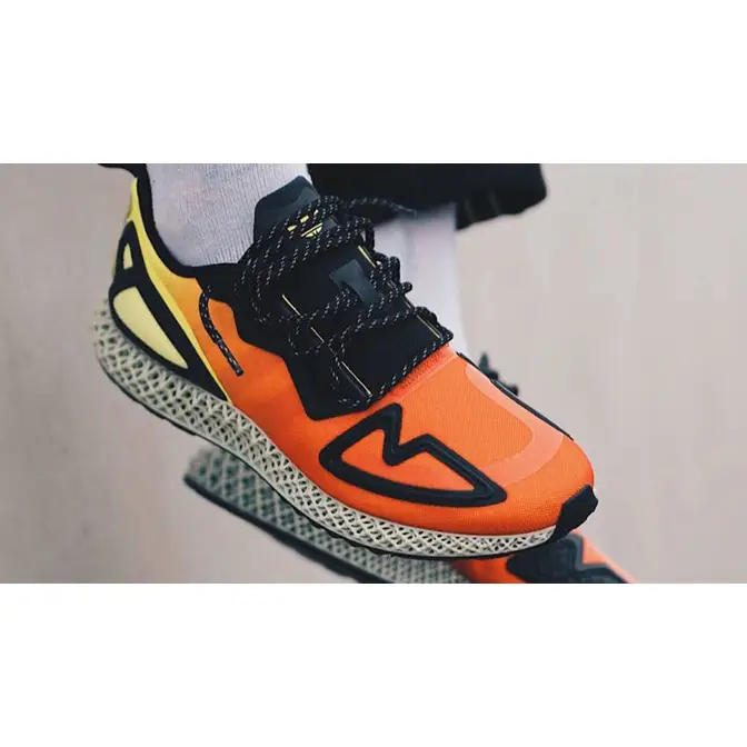 adidas ZX 2K 4D Solar Yellow Red | Where To Buy | FV9028 | The Sole ...
