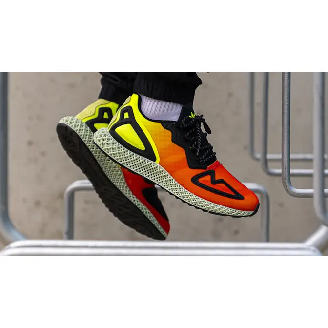adidas ZX 2K 4D Solar Yellow Red | Where To Buy | FV9028 | The 