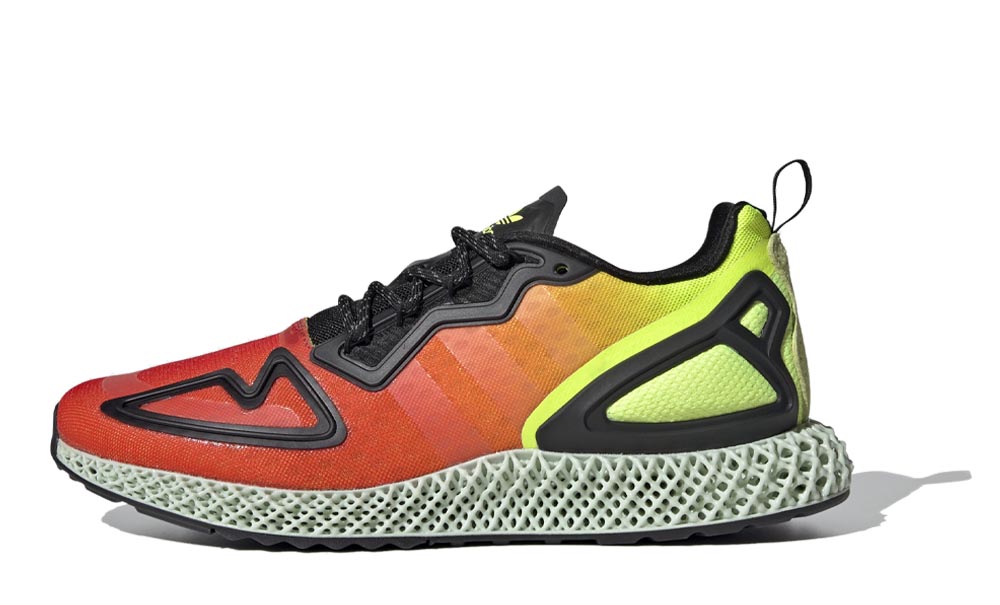 adidas ZX 2K 4D Solar Yellow Red | Where To Buy | FV9028