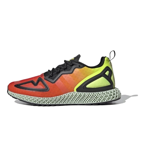 adidas ZX 2K 4D Solar Yellow Red
