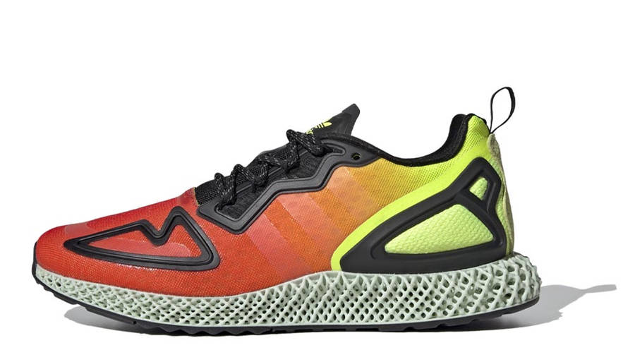 adidas ZX 2K 4D Solar Yellow Red | Where To Buy | FV9028 | The Sole ...