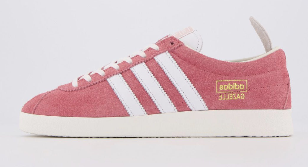 adidas gazelle vintage red white