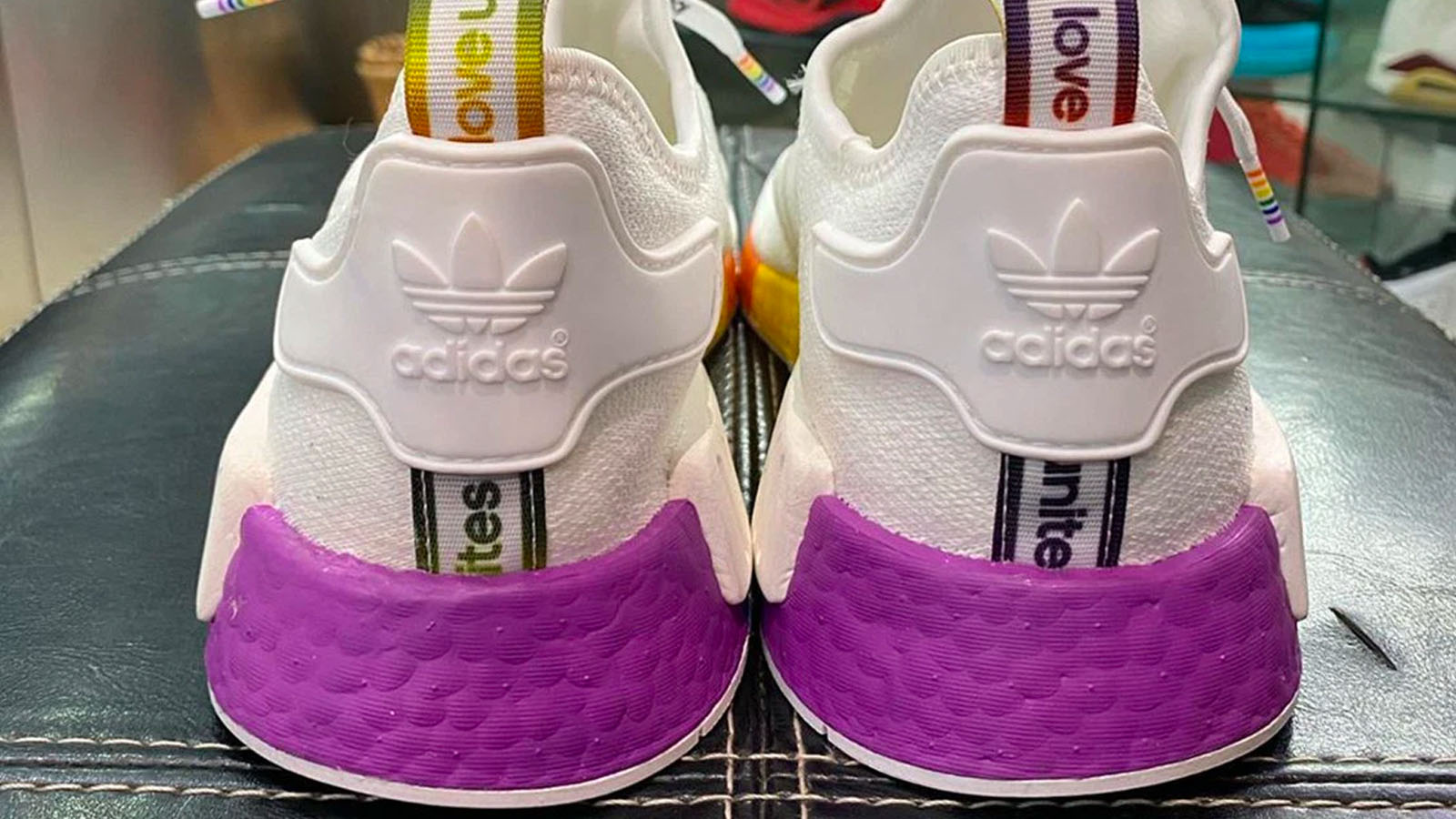 adidas pride NMD heel shot