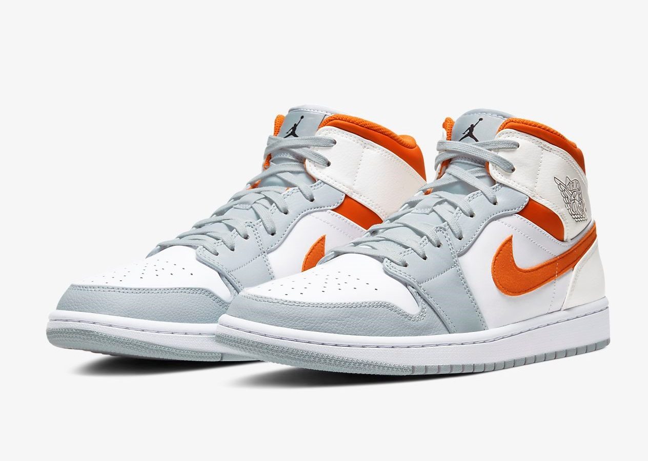 nike air jordan 1 mid se orange nike air jordan 1 mid se orange