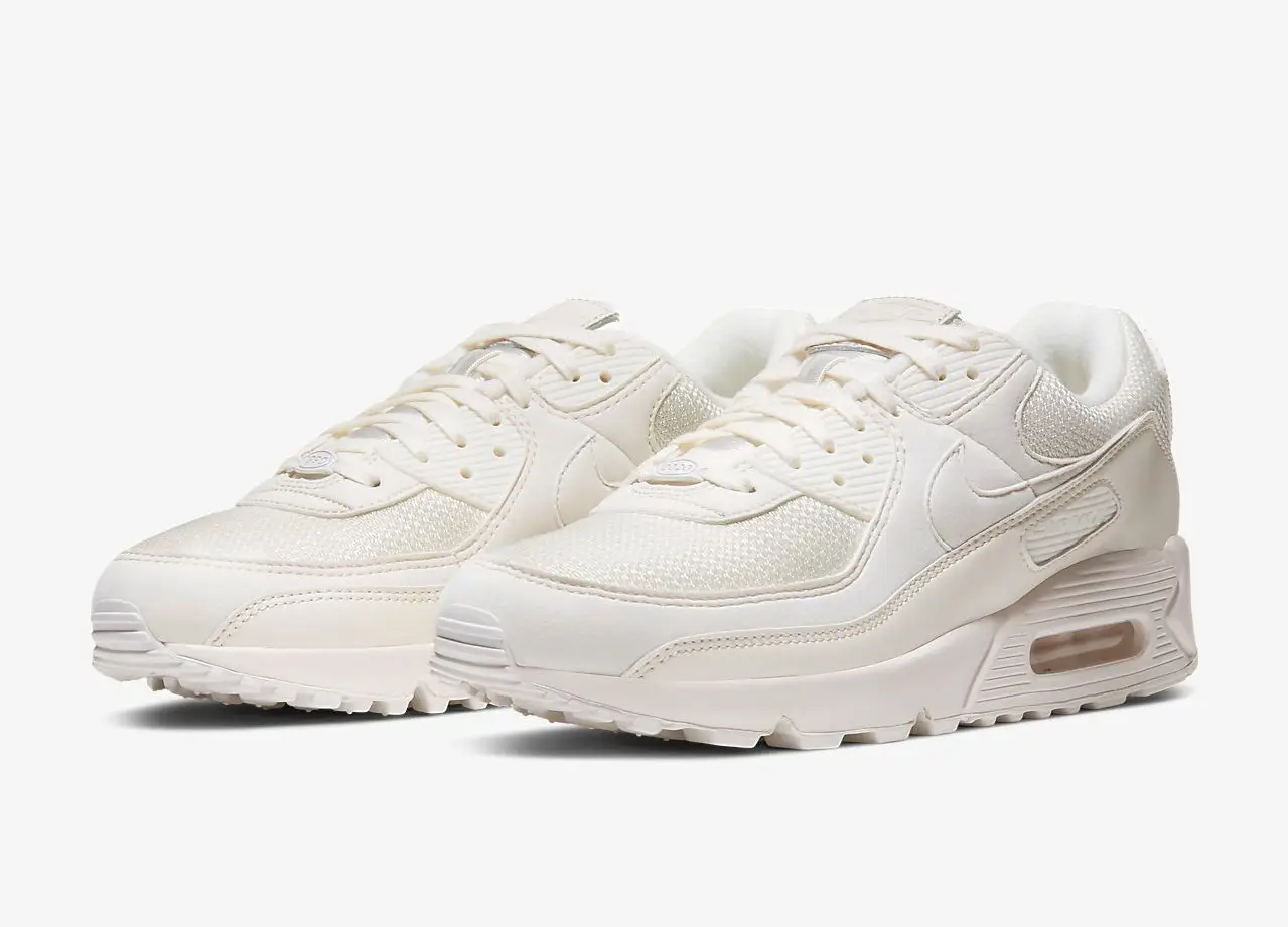 triple white trainers