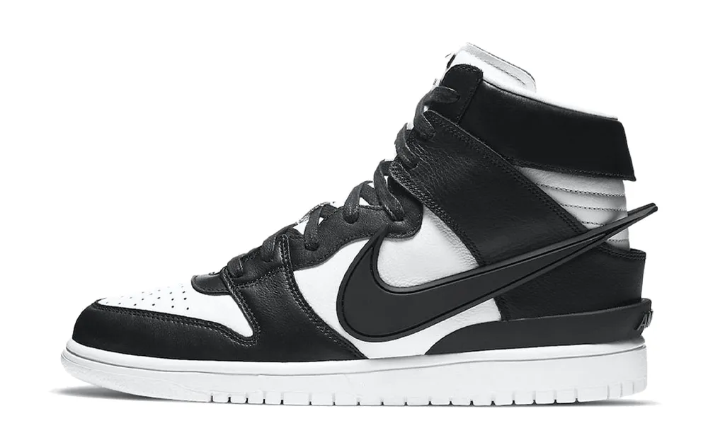 Raffles For The AMBUSH x Nike Dunk High Black White Have Launched | The ...