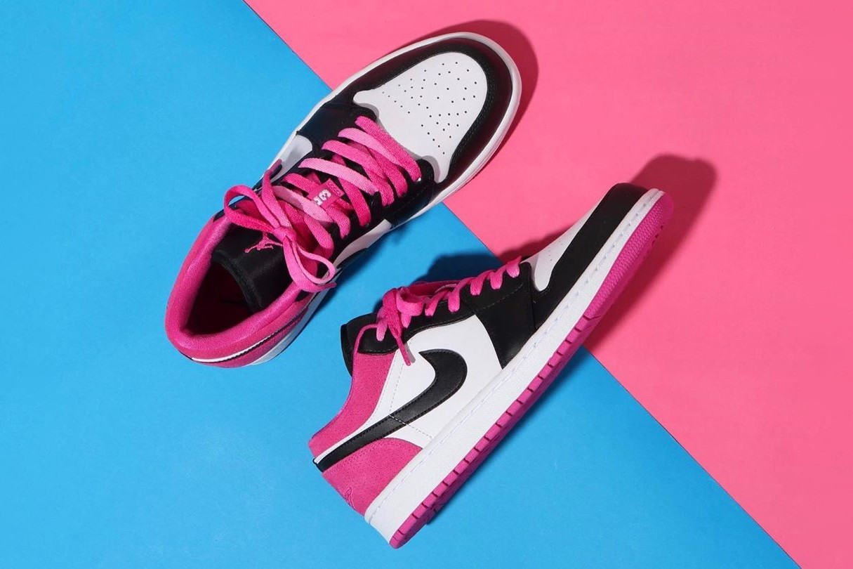 Jordan 1 Low Fuchsia