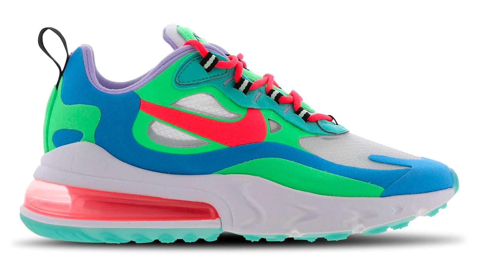 neon nike air max 270 react