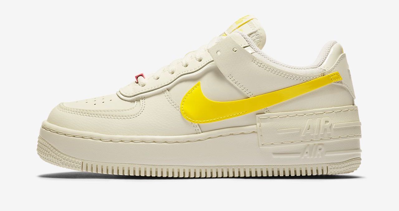 nike air force 1 shadow optic yellow