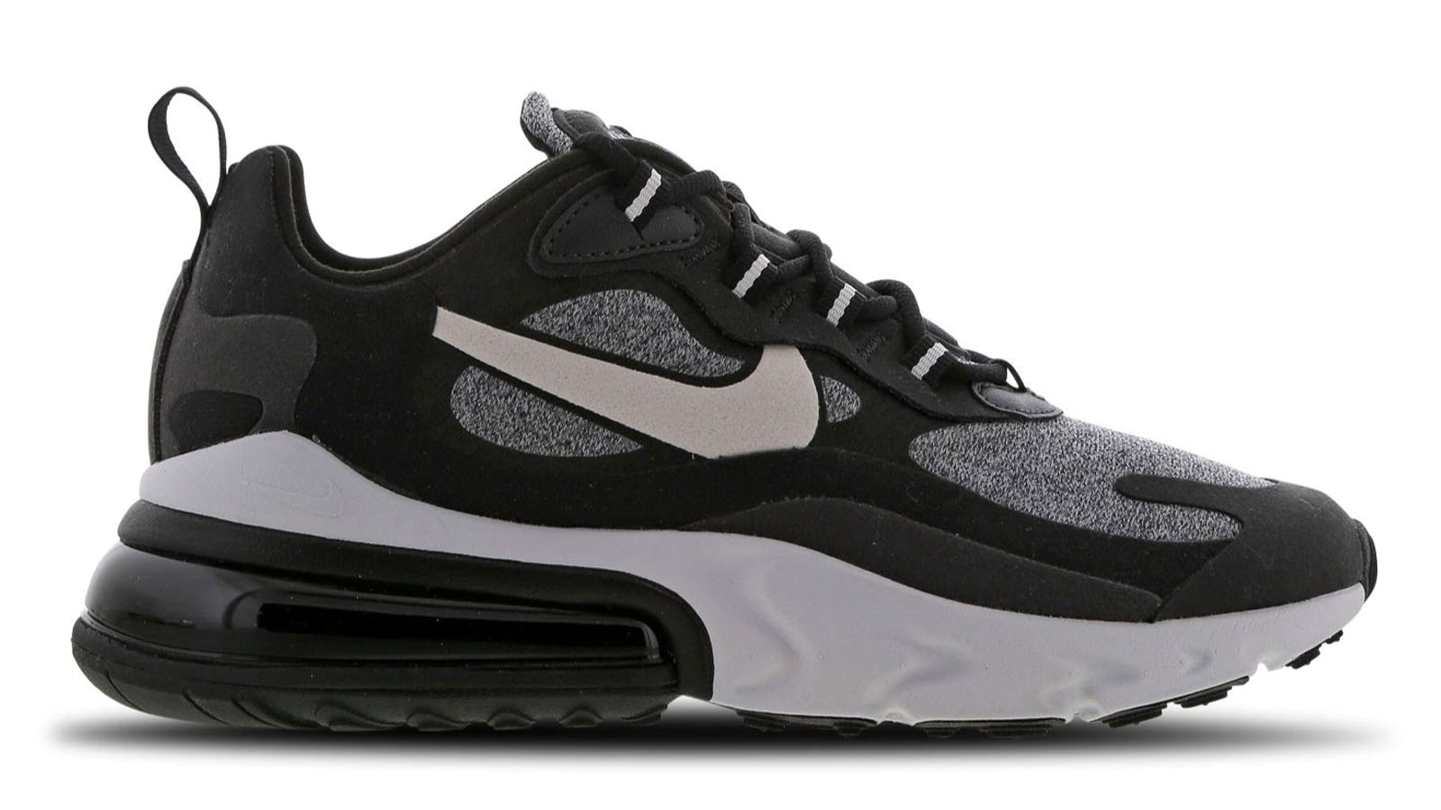 nike air max 270 react black grey