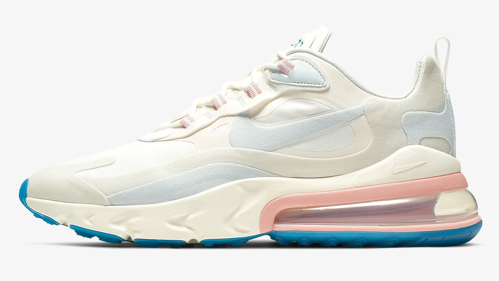 nike air max 270 react cream peach