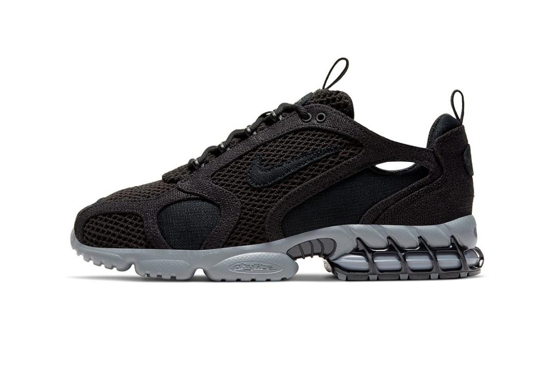 nike air zoom spiridon cage 2 stussy black