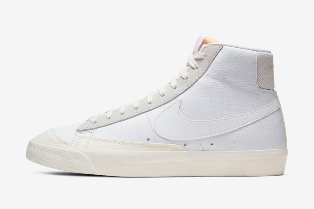 nike blazer mid sail