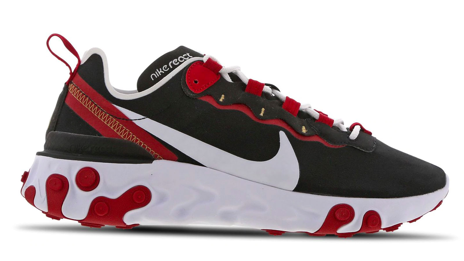 nike react element 55 red black