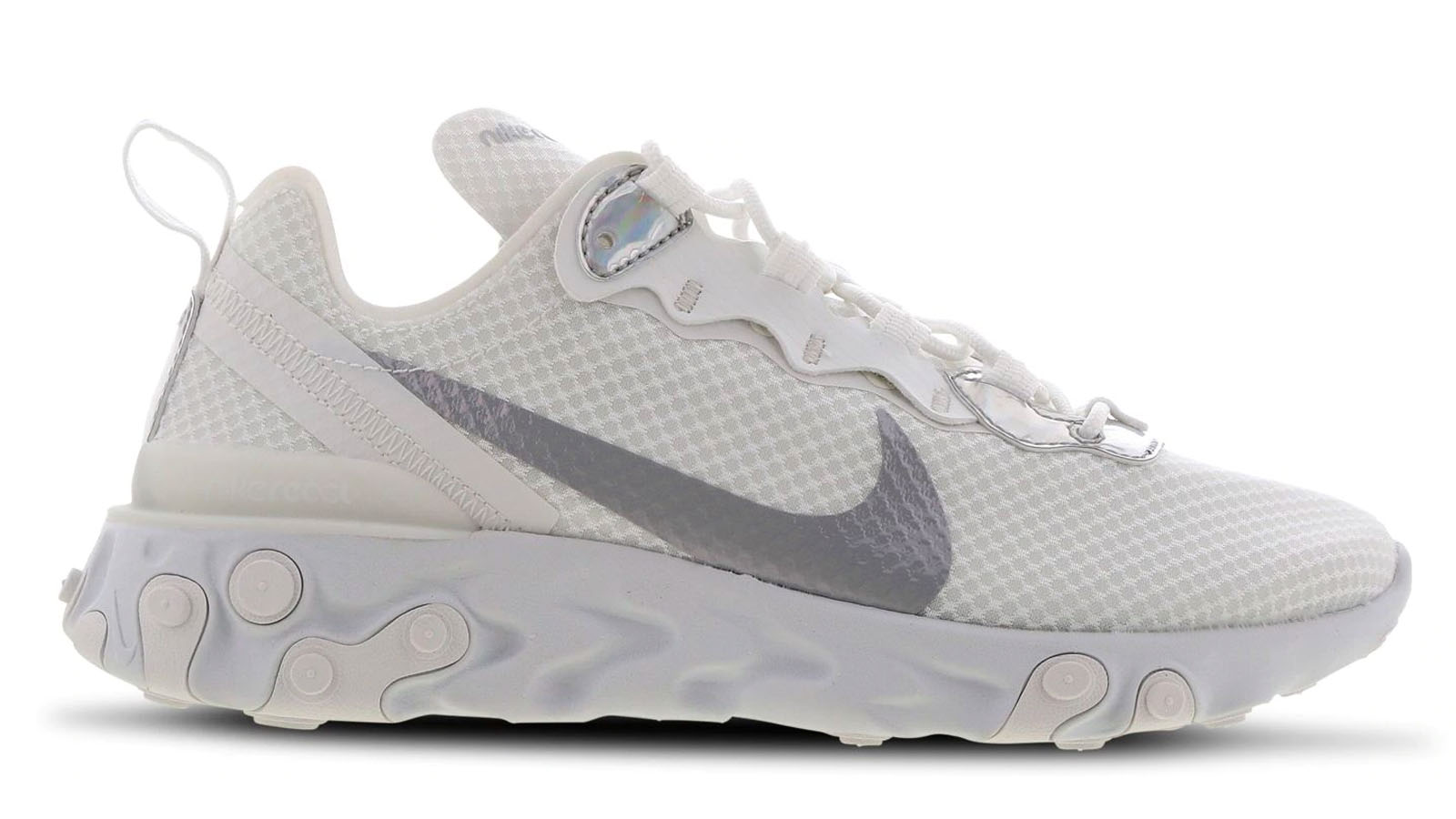 nike react element 55 white grey