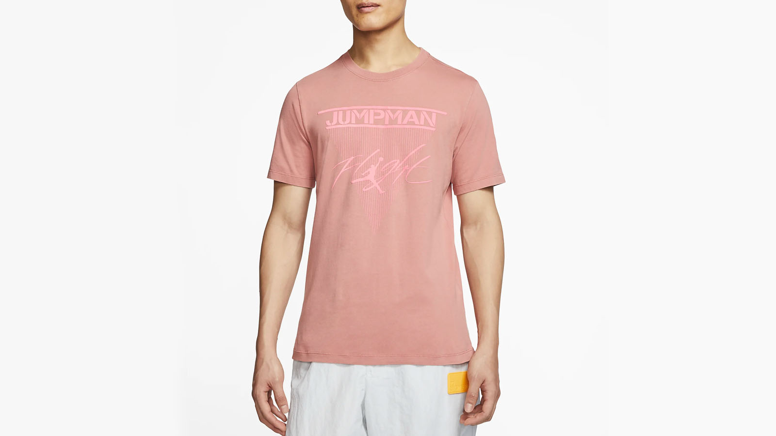 pink nike jumpman tee