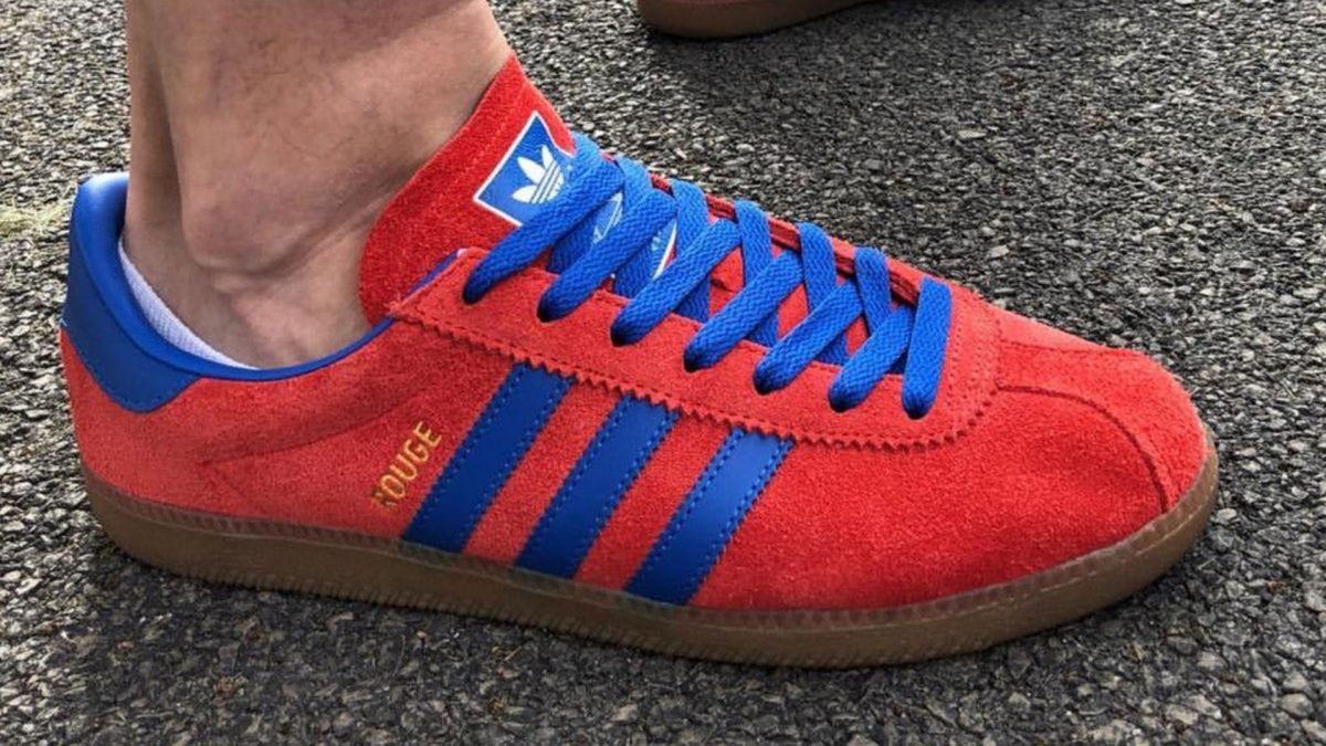 adidas la trainer rouge