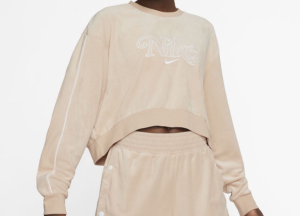 sportswear-crew shimmer