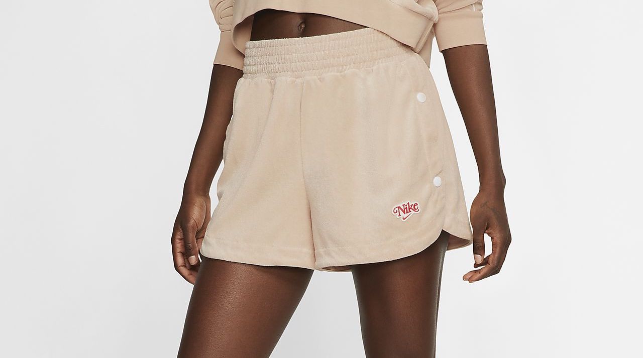 sportswear-shorts shimmer