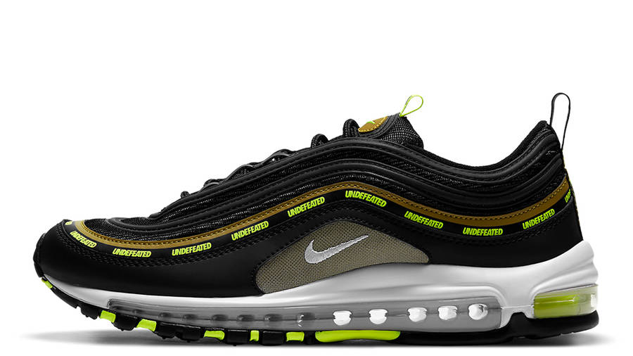 Undefeated x Nike Air Max 97 Black Volt 