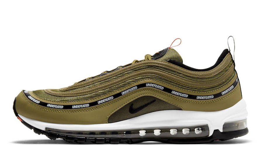 Undefeated x Nike Air Max 97 Militia Green Orange | Where To Buy |  undefined | The Sole Supplier